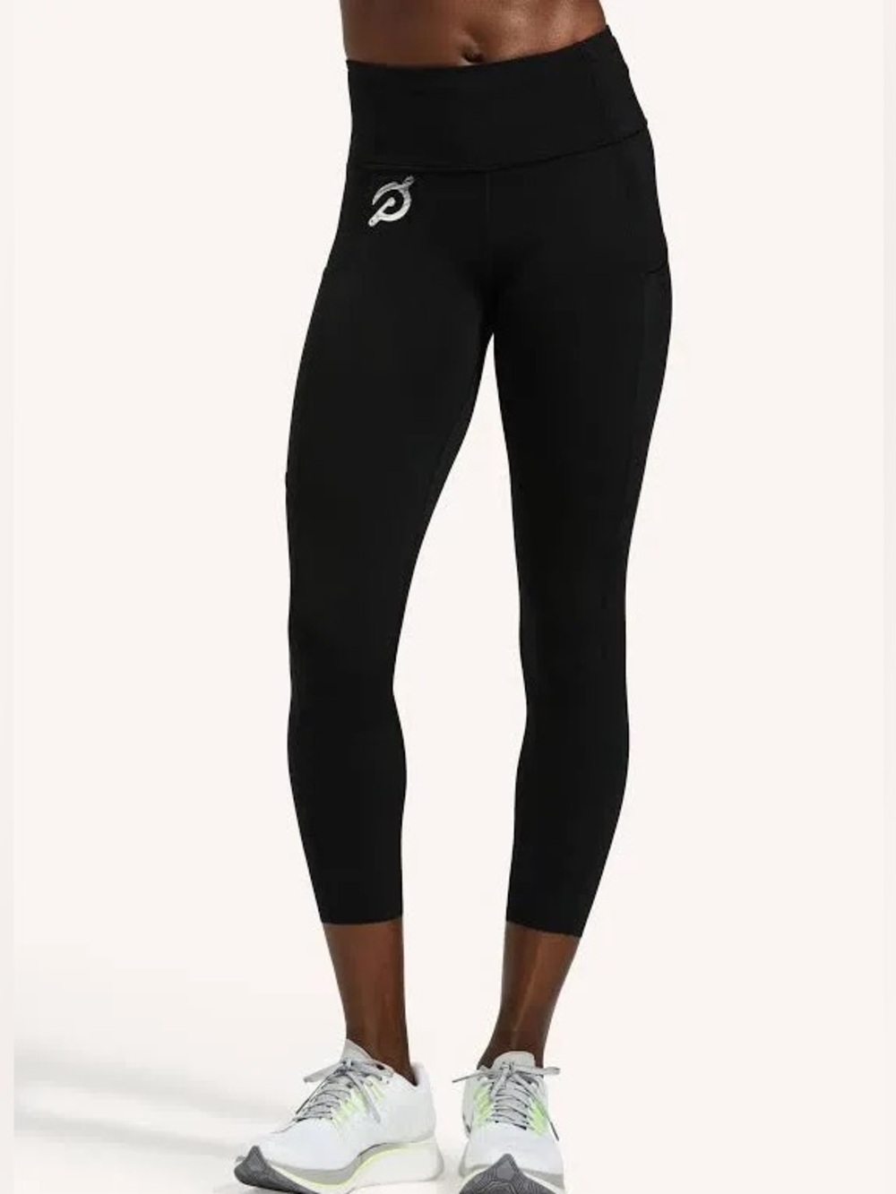 Lululemon x Peloton Fast and Free High Rise Crop 23" in Black Size 4